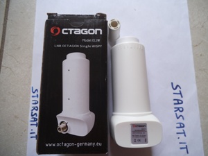 LNB OCTAGON WISPY HQ - OLSW - Single 0,1 db (3 gradi) liv. 65 db