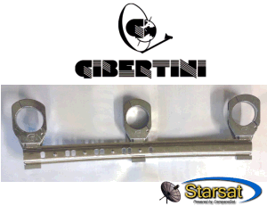 Staffa trial feed per Gibertini XP - SE con nr.3 supp stretto