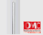 Palo diam114 con tappo spessore 3 mm. 2 mt. OMC 0014