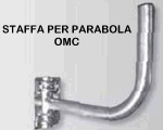 Staffa per parabola Ø 40 / cm 45 muro e palo ECO art.e025